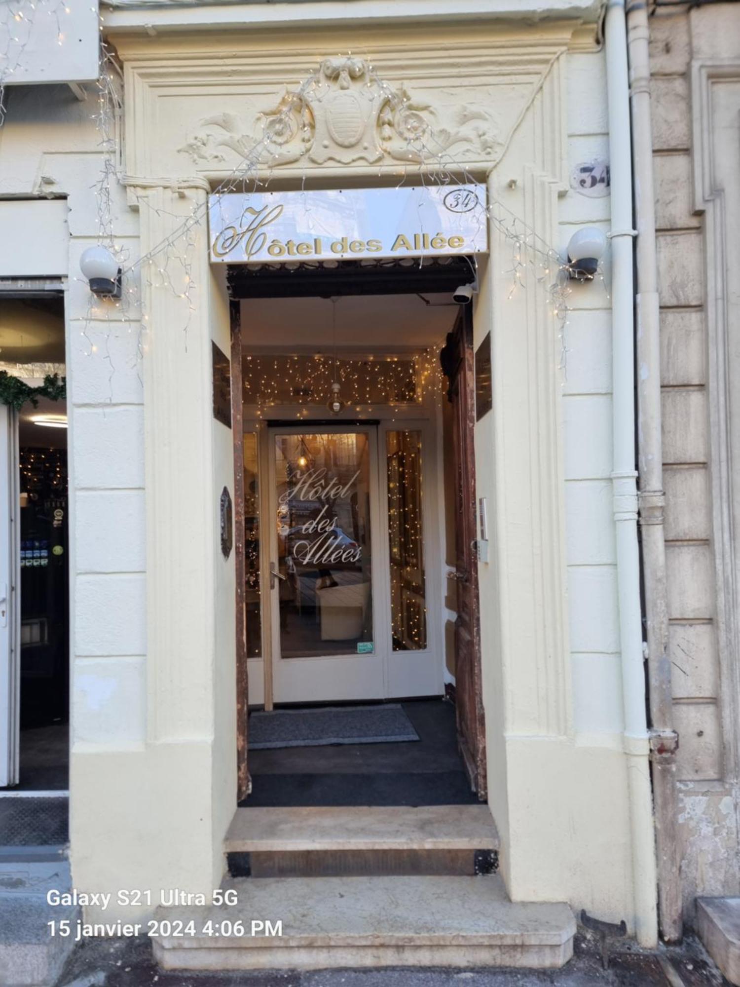 Hotel Des Allees Marseille Exteriör bild